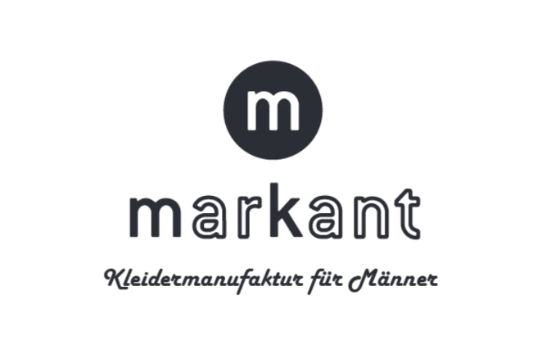 Das Logo von markant auf weissem Hintergrund.